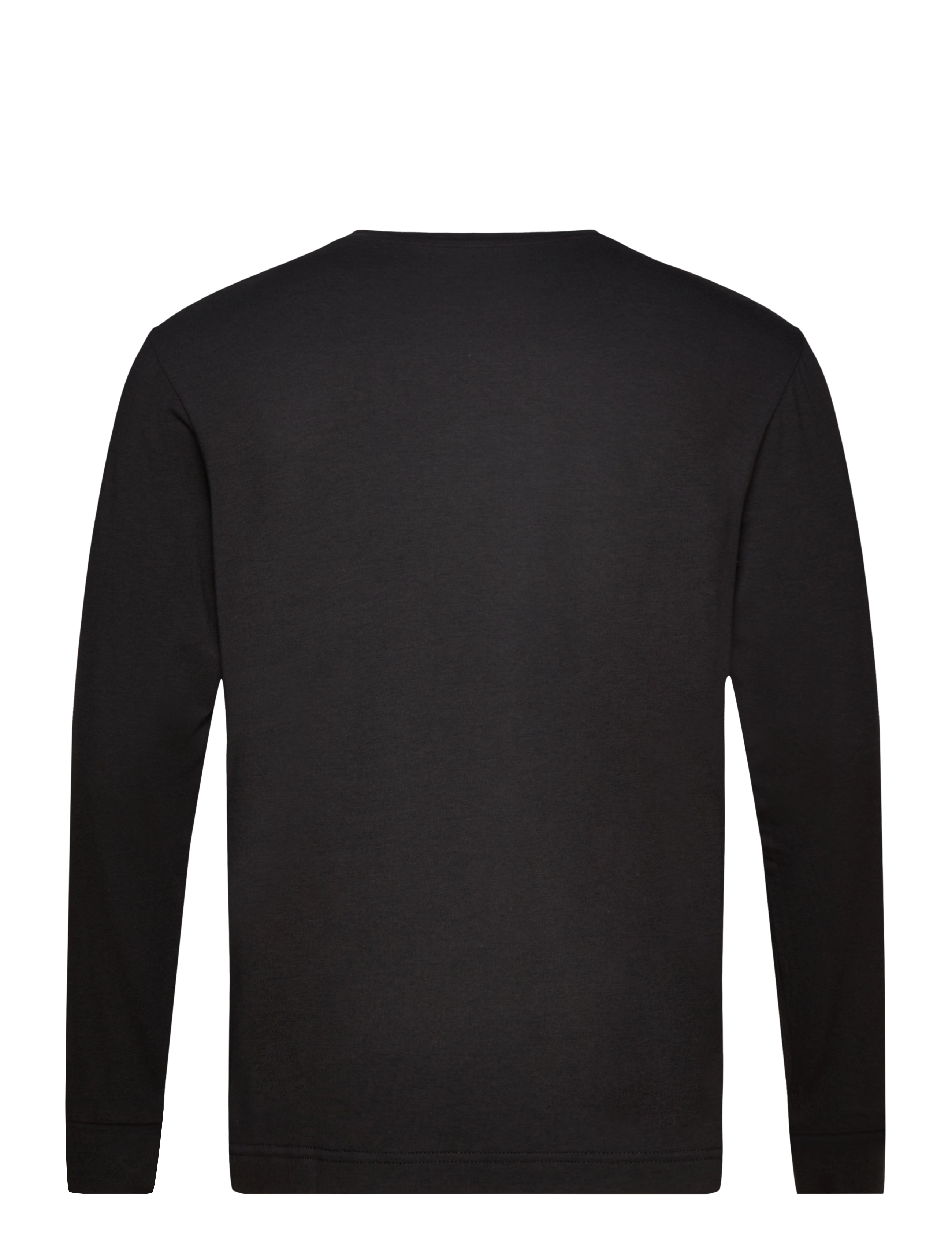 Panos Emporio - Lounge Henley Cotton Bamboo - pyjamapaidat - black - 2