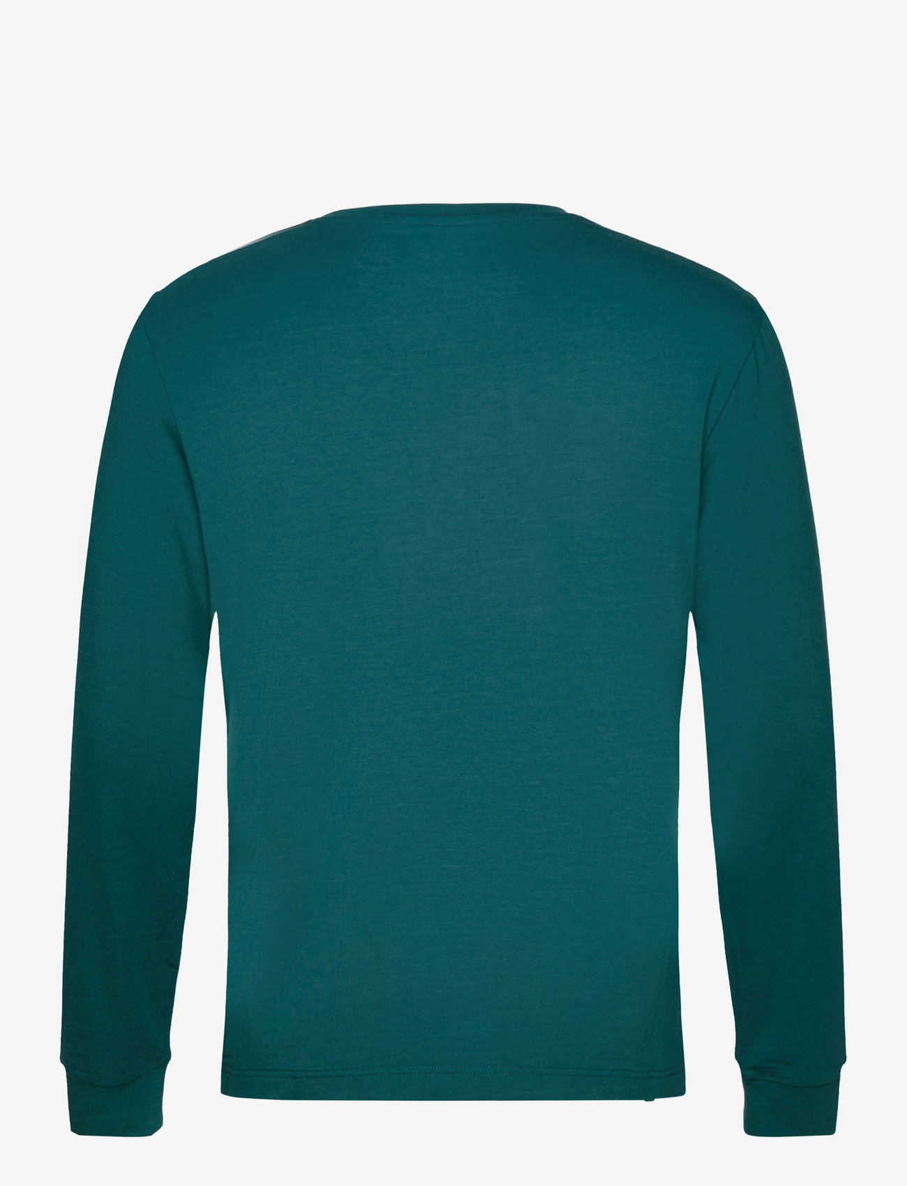 Panos Emporio - Lounge Henley Cotton Bamboo - pyjamaoberteil - deep teal - 2