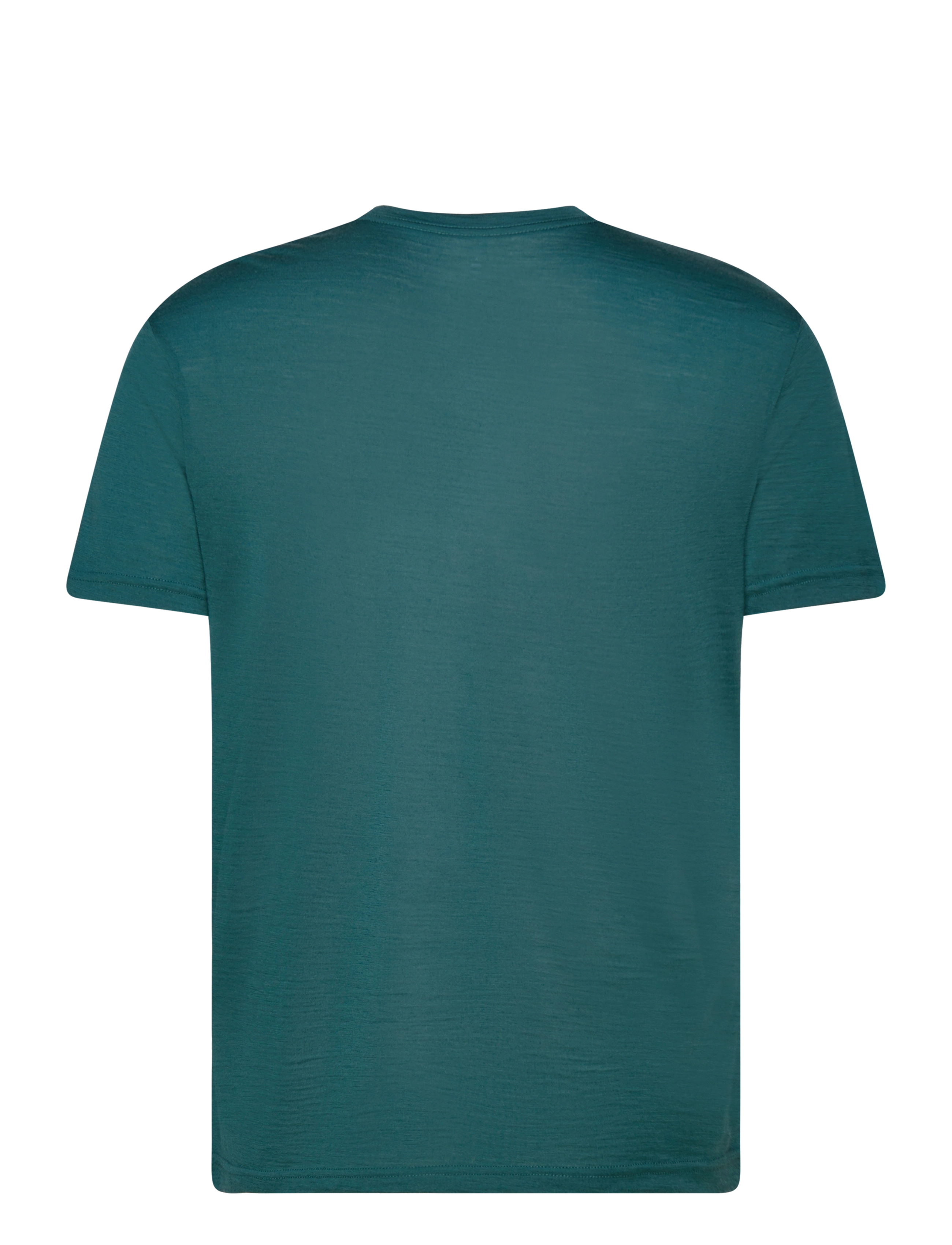 Panos Emporio - Wool/Tencel Short Sleve Top - deep teal - 2