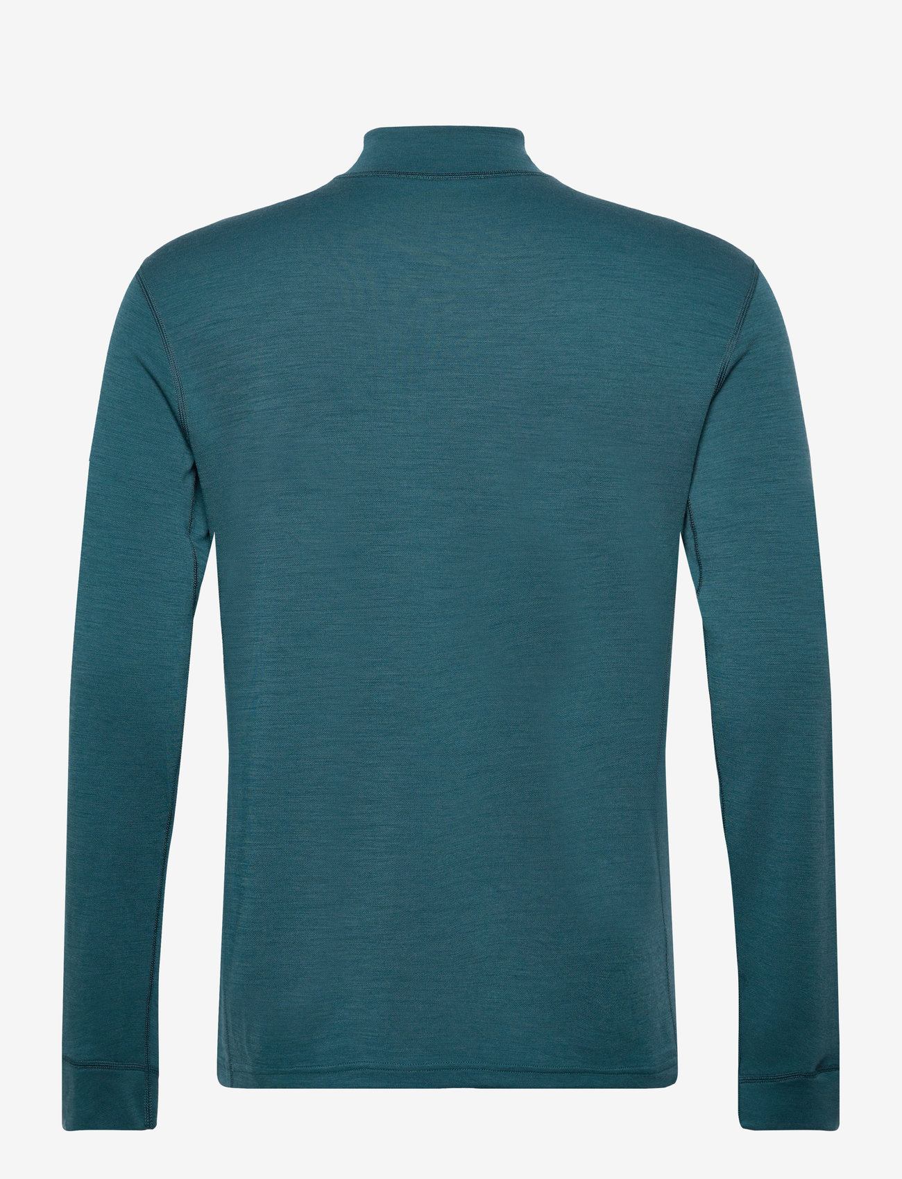 Panos Emporio - Wool/Bamboo Half Zip Sweater - deep teal - 2