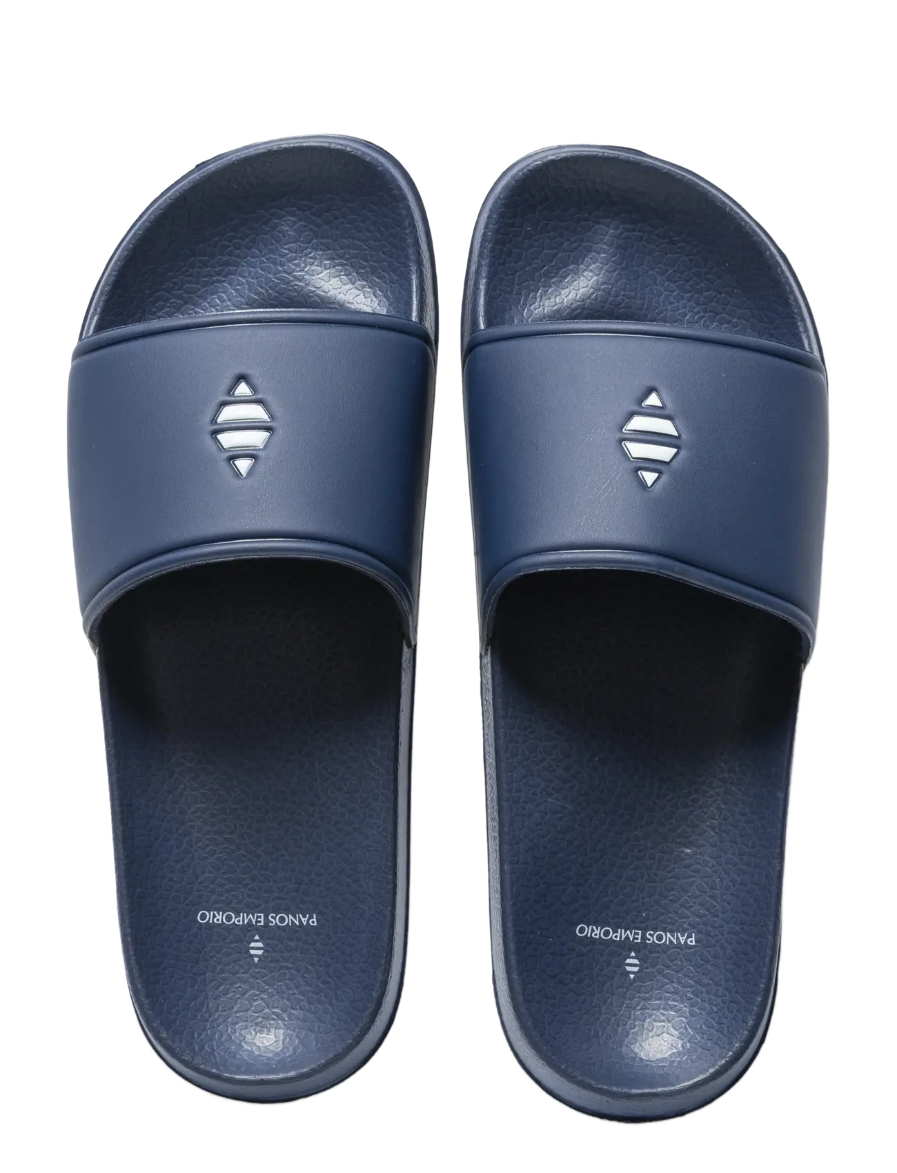 PANOS EMPORIO Unisex Slide Sandale Navy - 40 - Damen