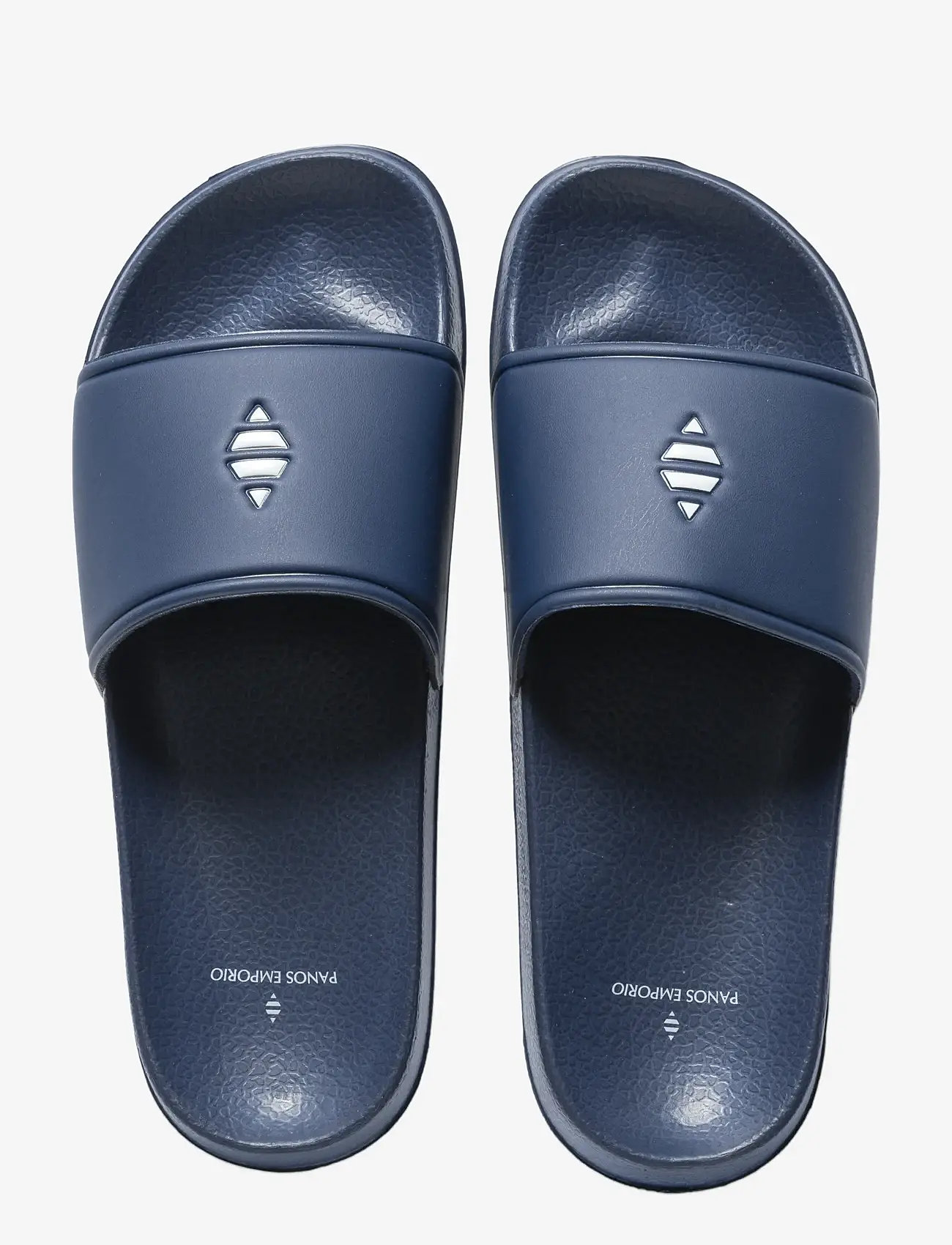 Panos Emporio - Unisex Slide Sandal - pool-sandalen - dark blue/white - 0