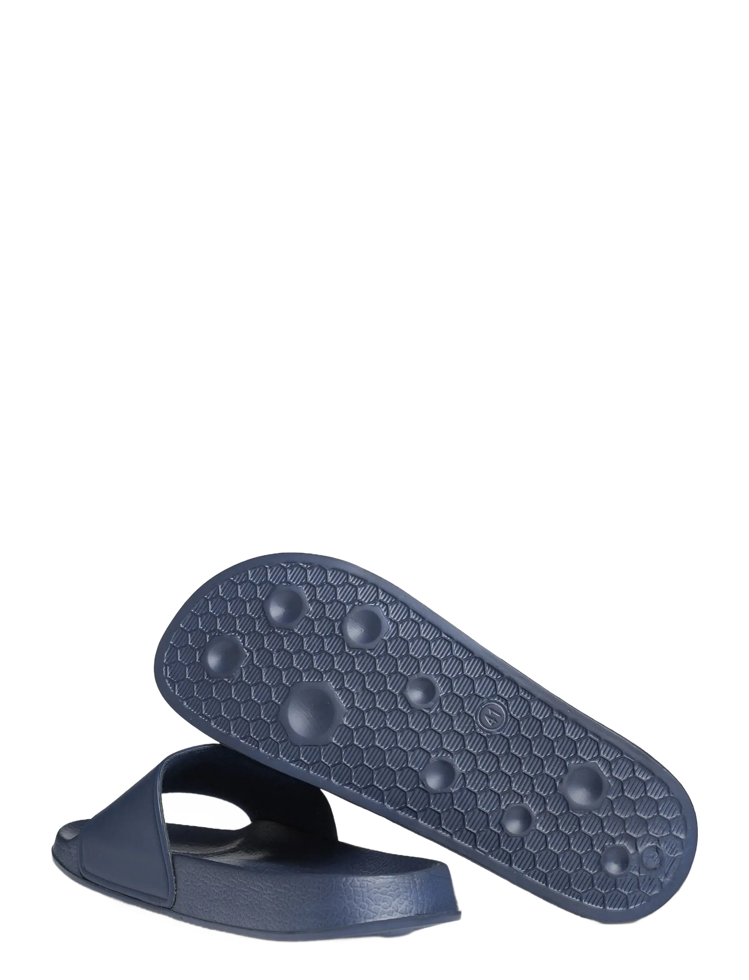 Panos Emporio - Unisex Slide Sandal - die niedrigsten preise - dark blue/white - 1