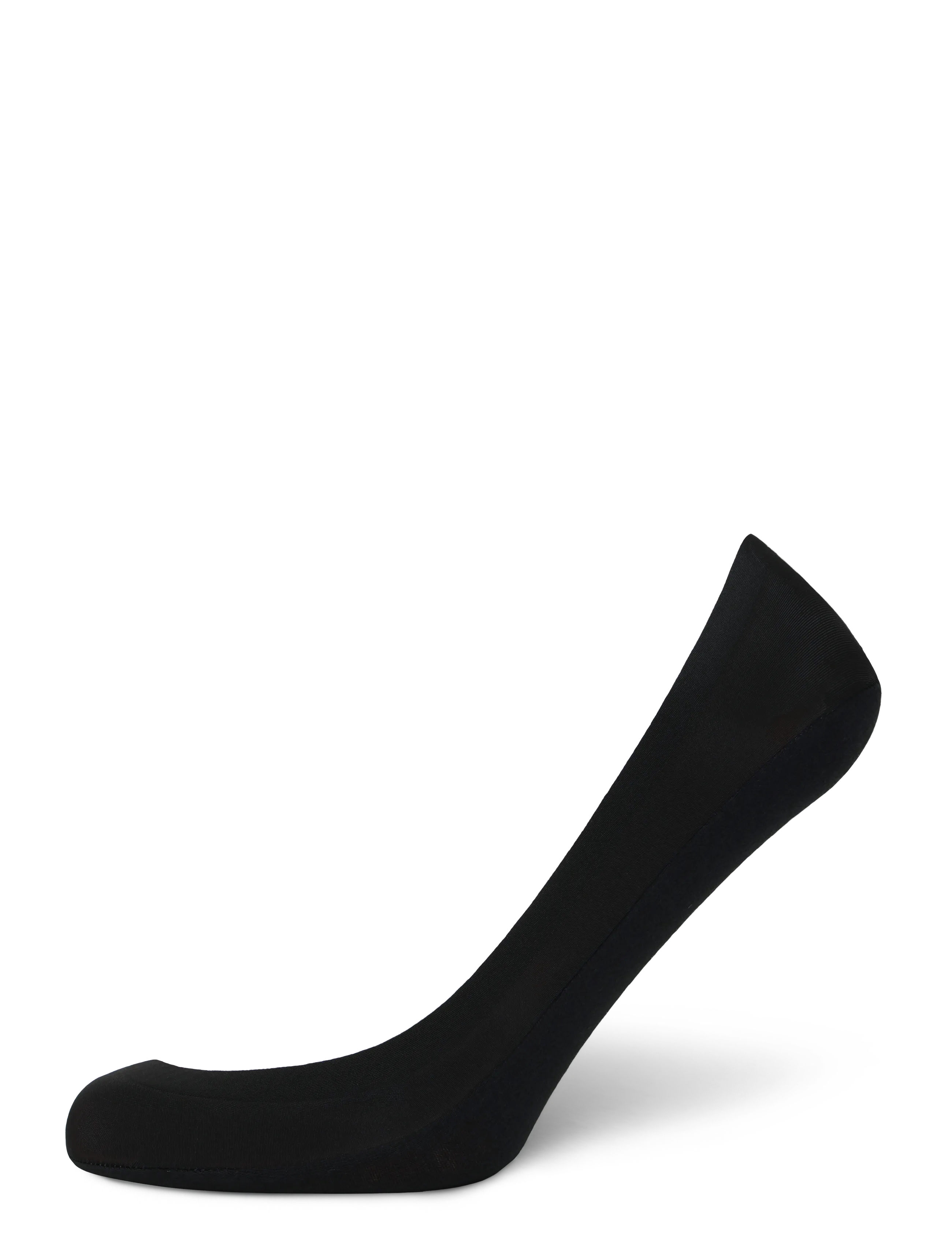 Panos Emporio - 2pk Johanna Laser Cut No-Show 2-Siz - ankelstrømper - black - 3