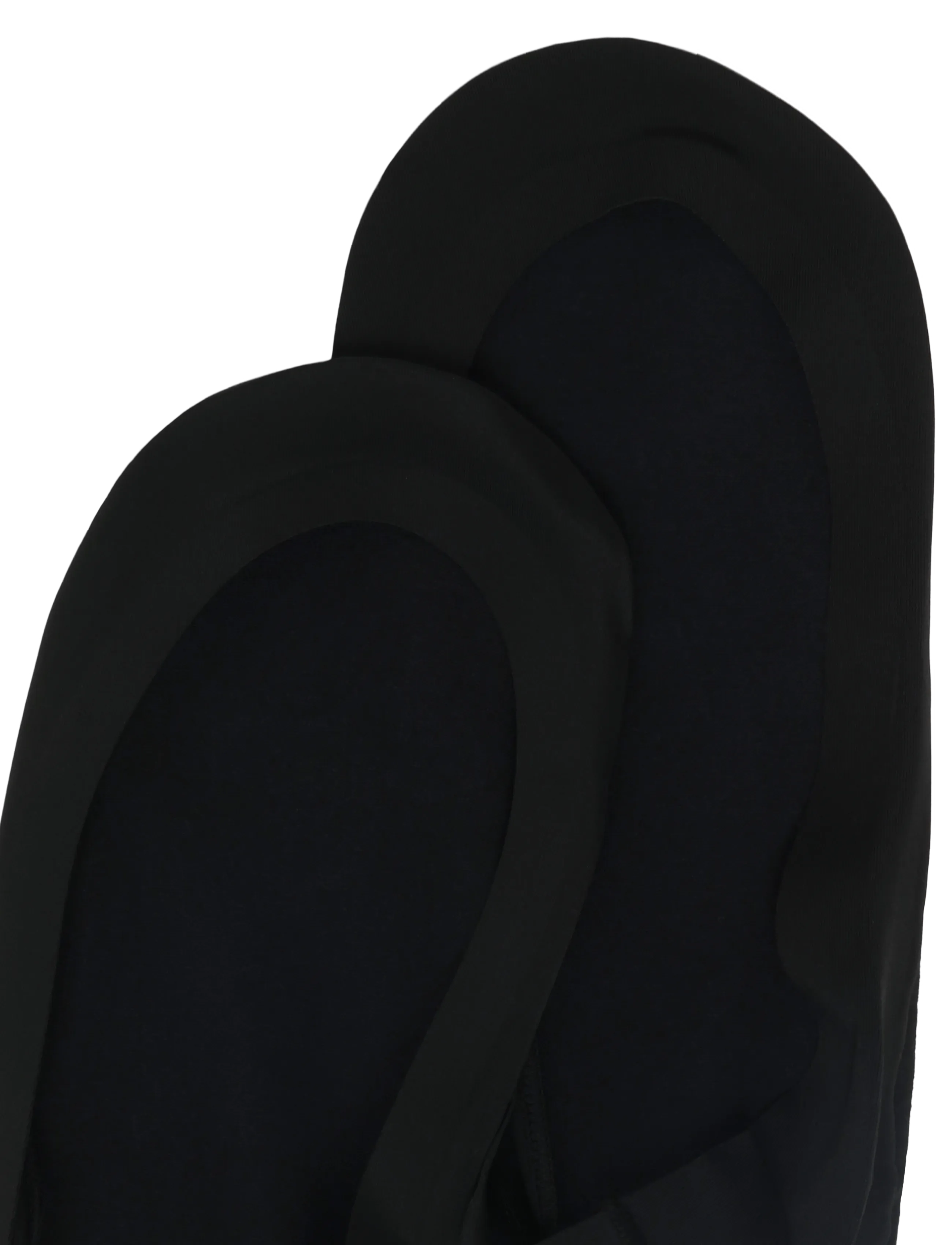 Panos Emporio - 2pk Johanna Laser Cut No-Show 2-Siz - ankelstrømper - black - 4
