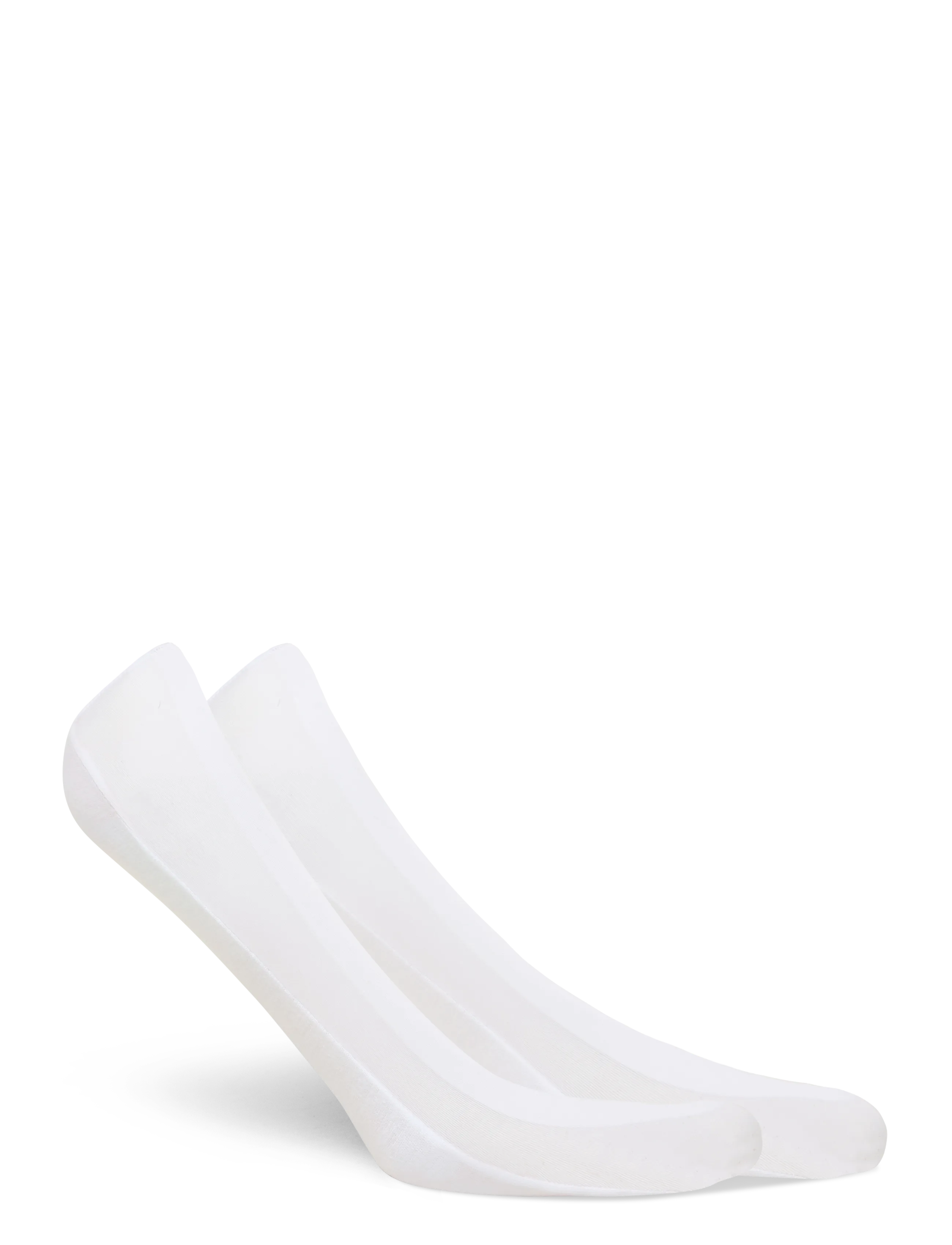 Panos Emporio - 2pk Johanna Laser Cut No-Show 2-Siz - sneackersocken - white - 1