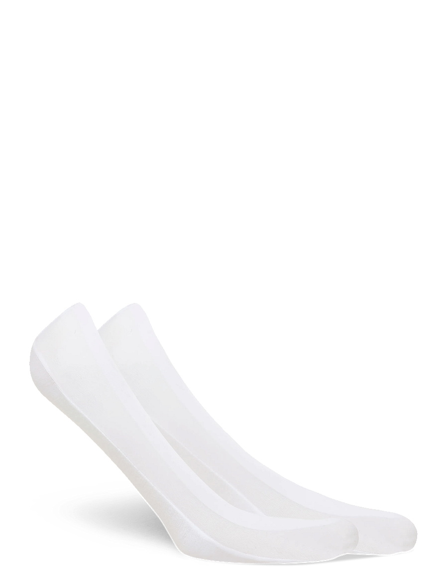 Panos Emporio - 2pk Johanna Laser Cut No-Show 2-Siz - sneackersocken - white - 1