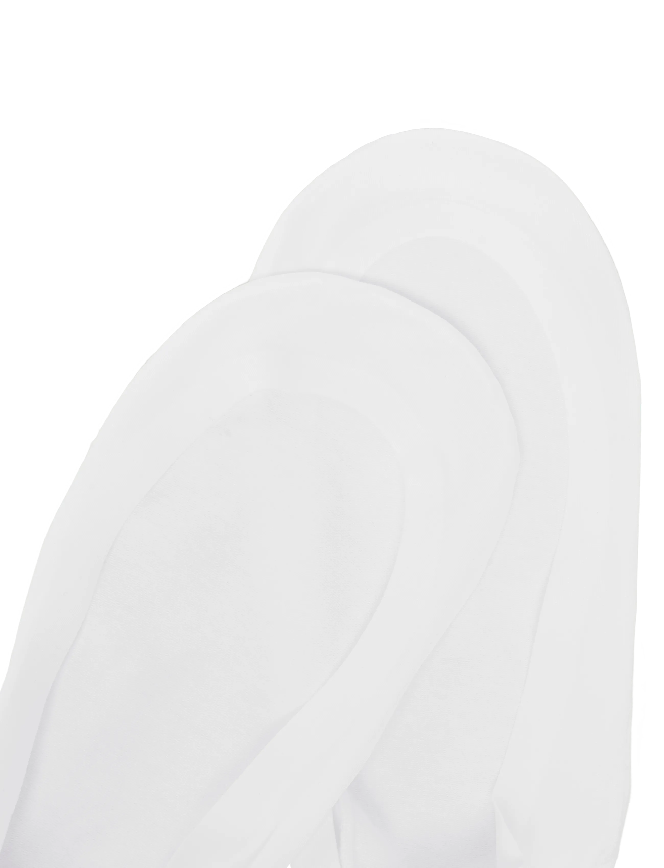 Panos Emporio - 2pk Johanna Laser Cut No-Show 2-Siz - sneackersocken - white - 4