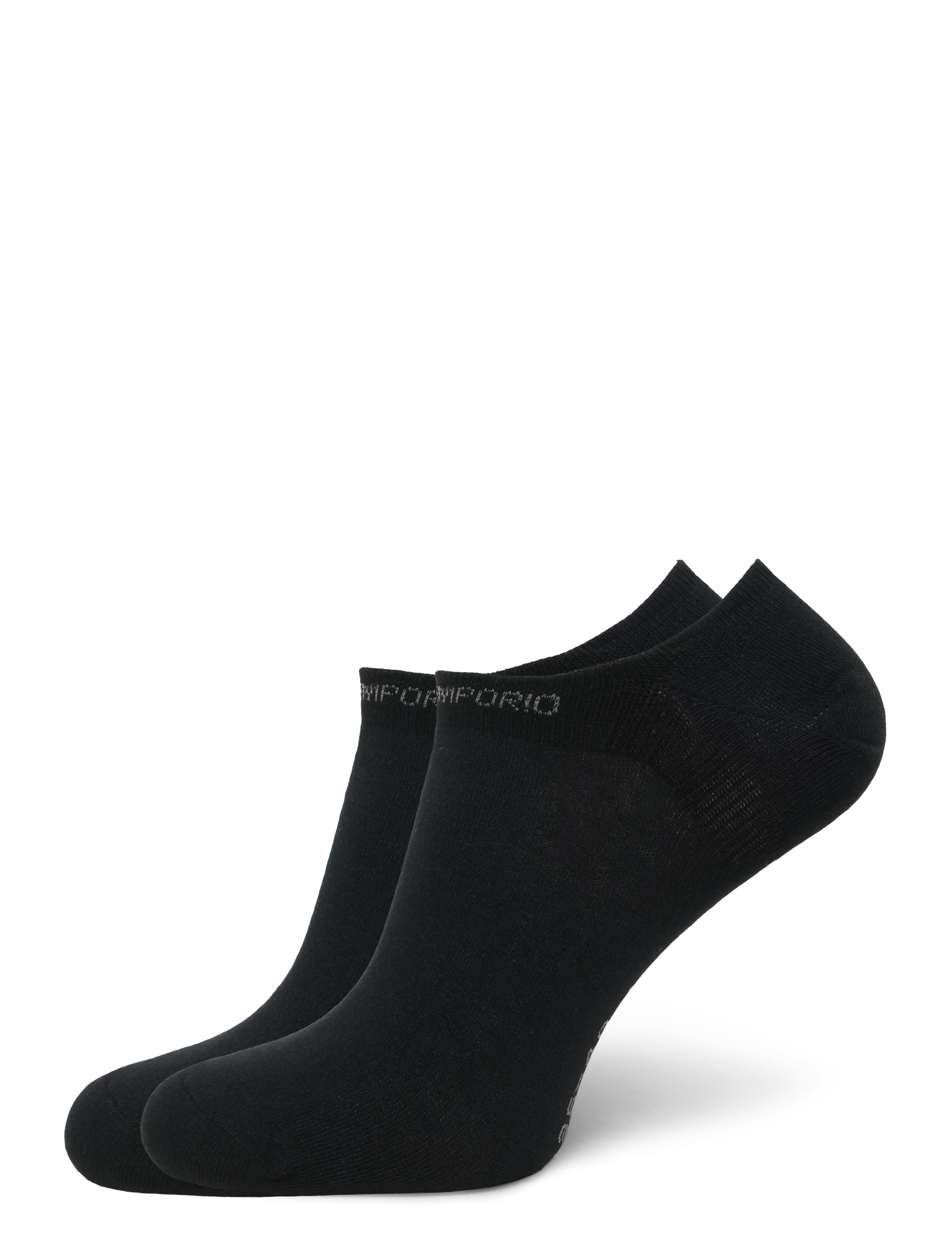 PANOS EMPORIO 2Pk Mona Coolmax Liner Schwarz - One Size (36-40) - Damen