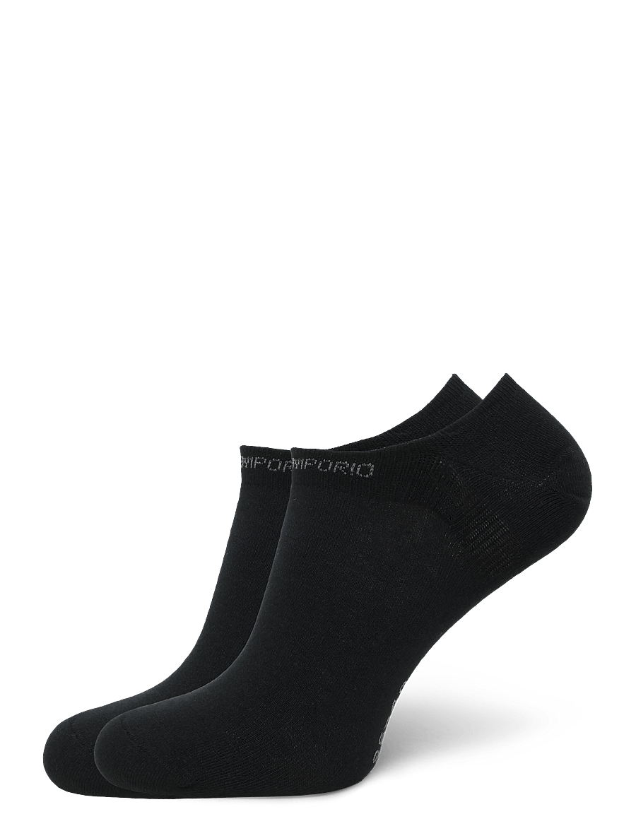 Panos Emporio - 2pk Mona Coolmax Liner - ankelstrømper - black - 0