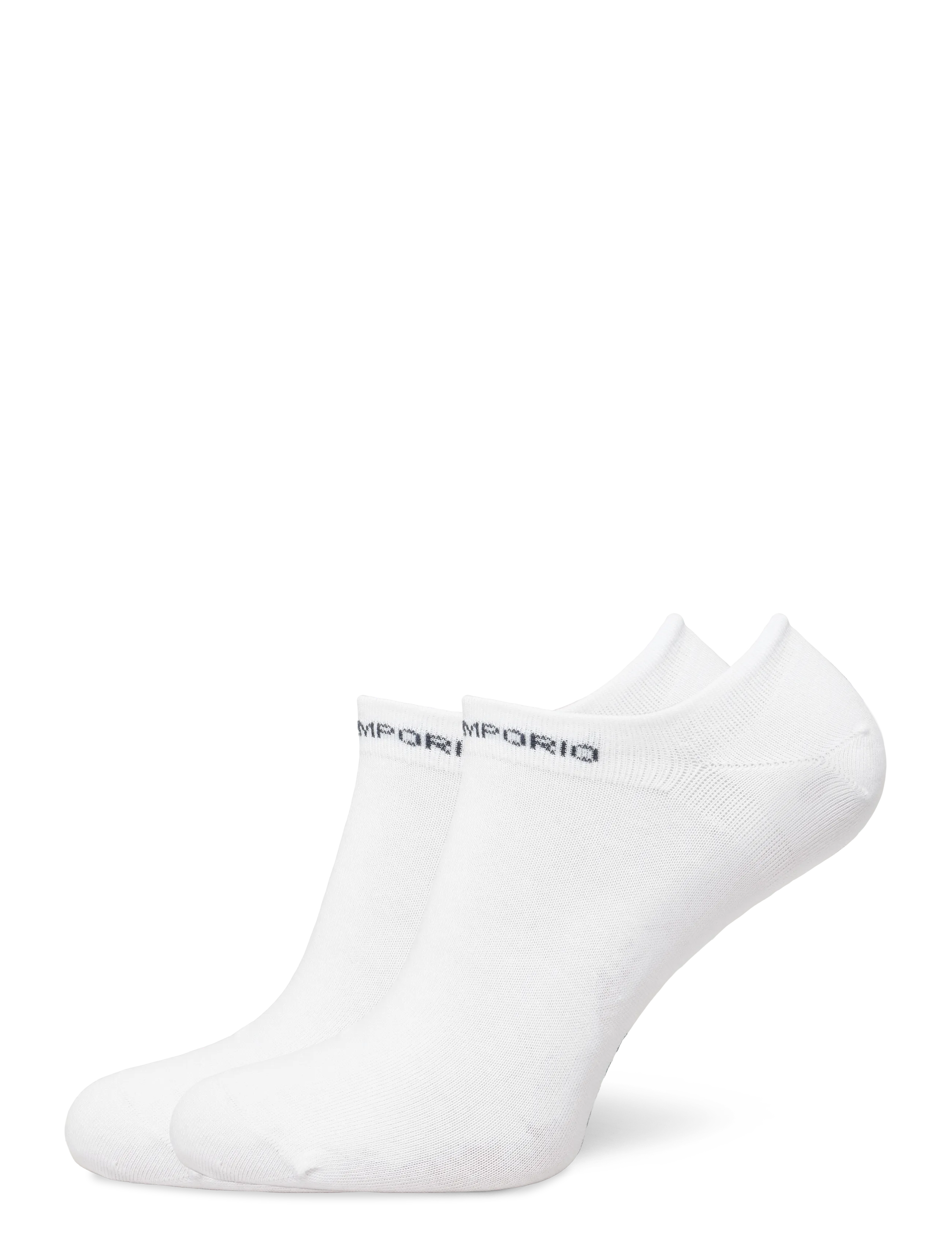 Panos Emporio 2Pk Mona Coolmax Liner, Kvinder, 2-Pak Usynlige Sokker, Hvid, Str: ONE SIZE (36-40)