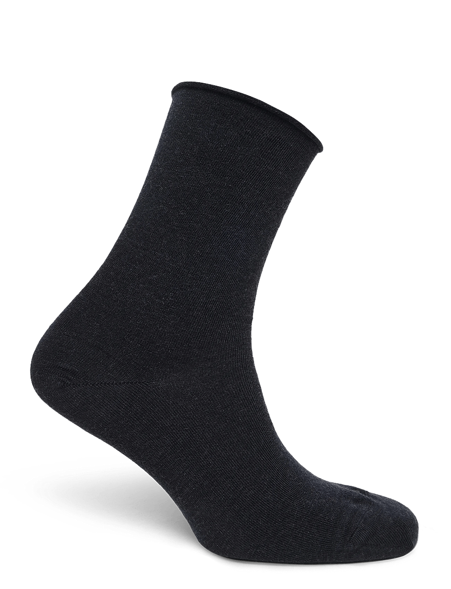 Panos Emporio - 2pk Jorann Wool Sock Roll Top - vanliga strumpor - navy - 2