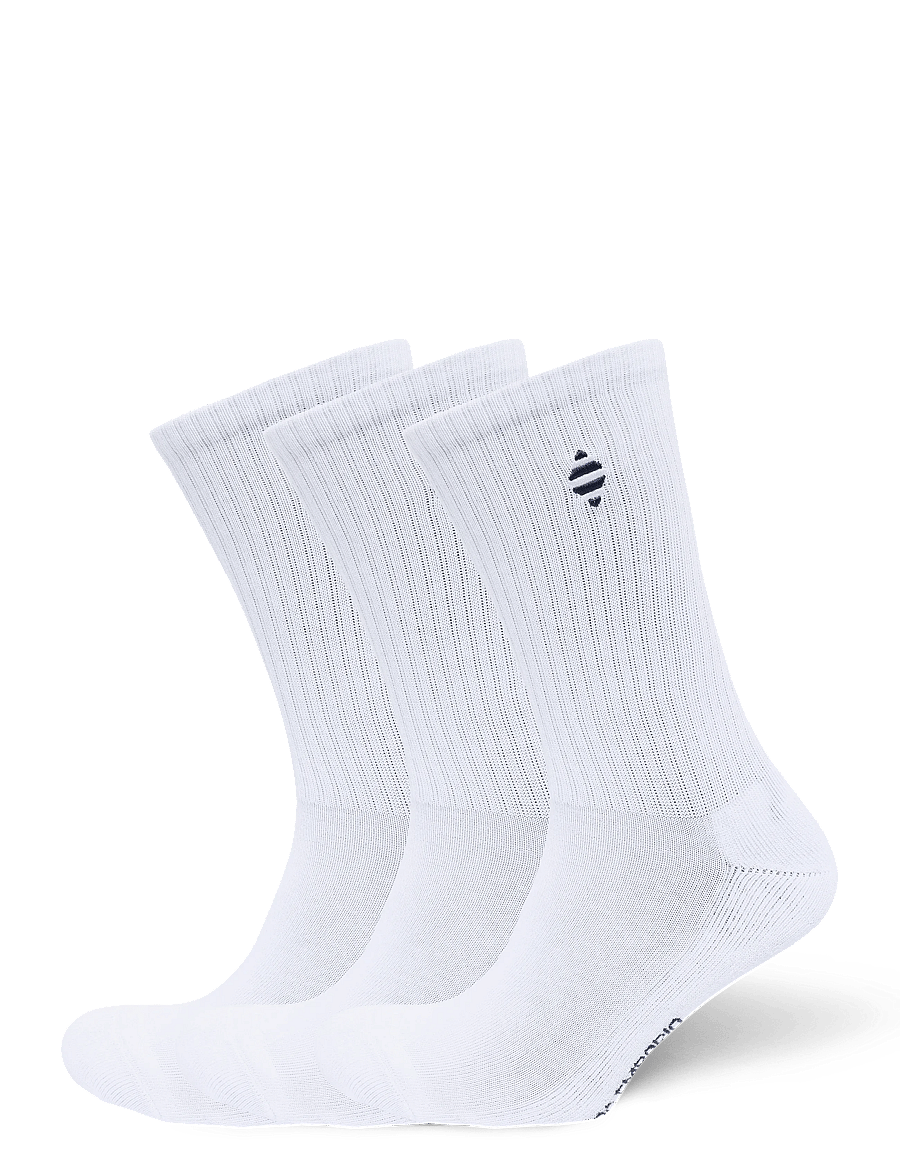 Panos Emporio - 3pk Mia Organic Cotton Tennis - almindelige strømper - white - 0