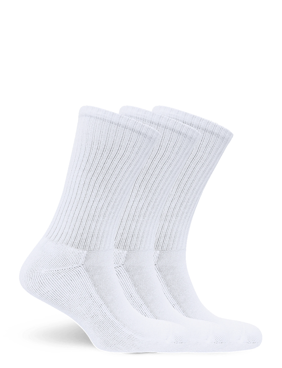 Panos Emporio - 3pk Mia Organic Cotton Tennis - almindelige strømper - white - 1