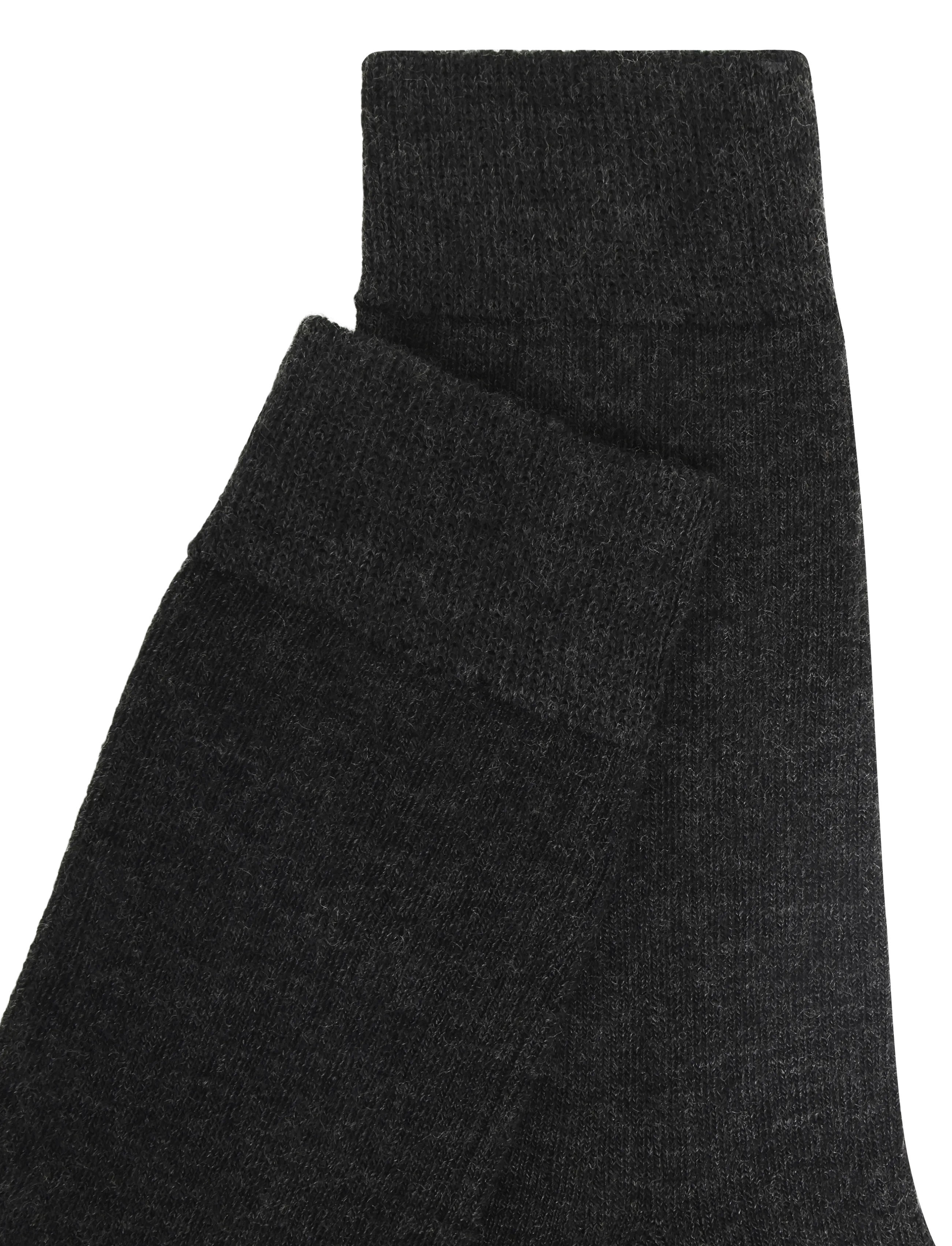 Panos Emporio - 2pk Tess Premium Mercerized Wool Ri - vanliga strumpor - antracite - 4