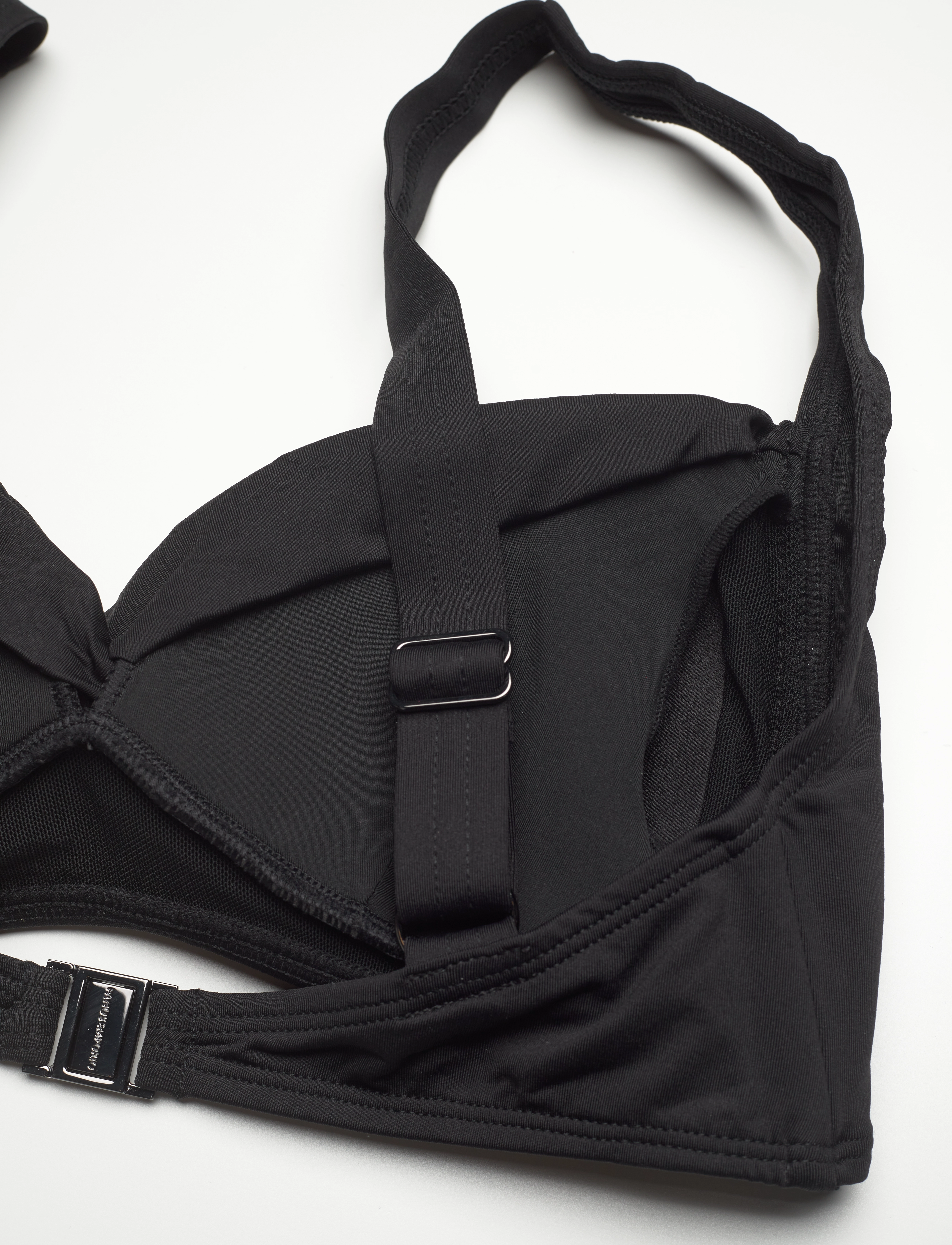 Panos Emporio - Medea Solid Top - push-up-bikinis - black - 4