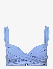 Panos Emporio - Medea Solid Top - pakeliamos bikinio liemenėlės - blue bell - 0