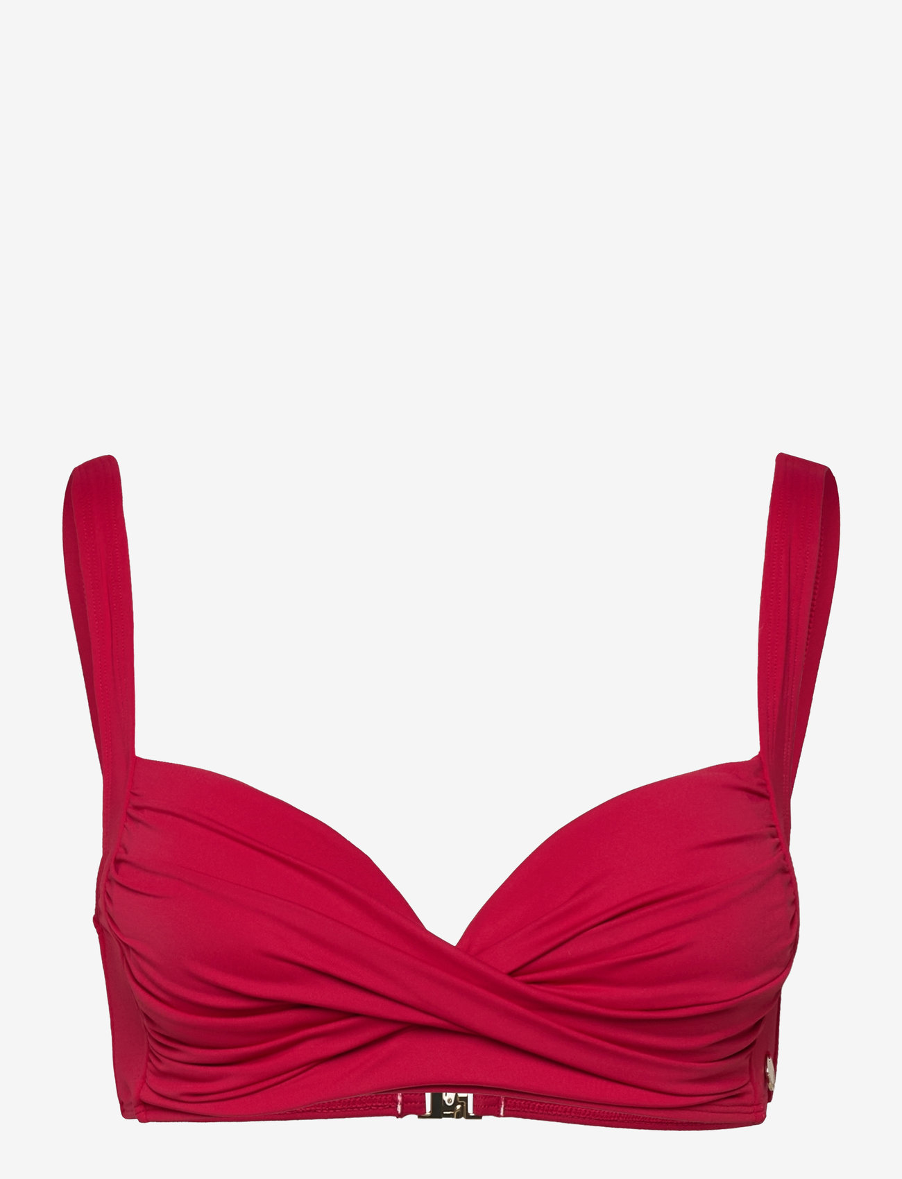 Panos Emporio - Medea Solid Top - push-up-bikinis - lipstick red - 1