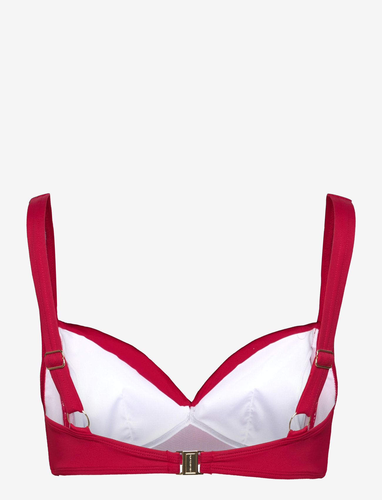 Panos Emporio - Medea Solid Top - push-up-bikinis - lipstick red - 2