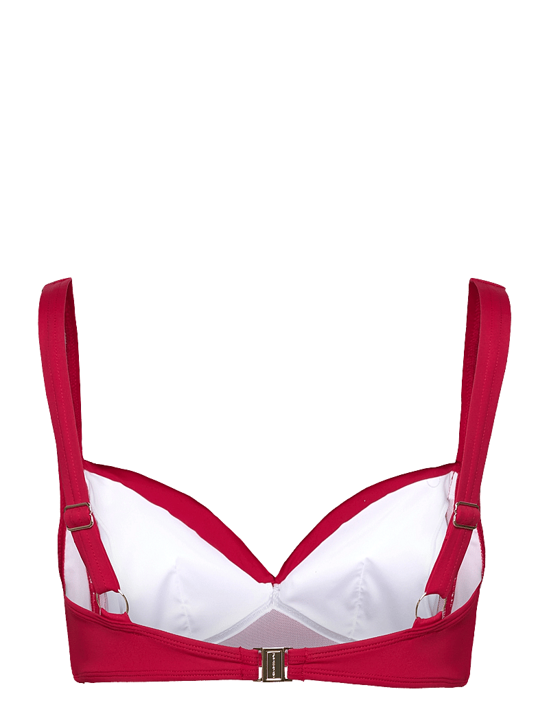Panos Emporio - Medea Solid Top - push-up-bikinis - lipstick red - 2