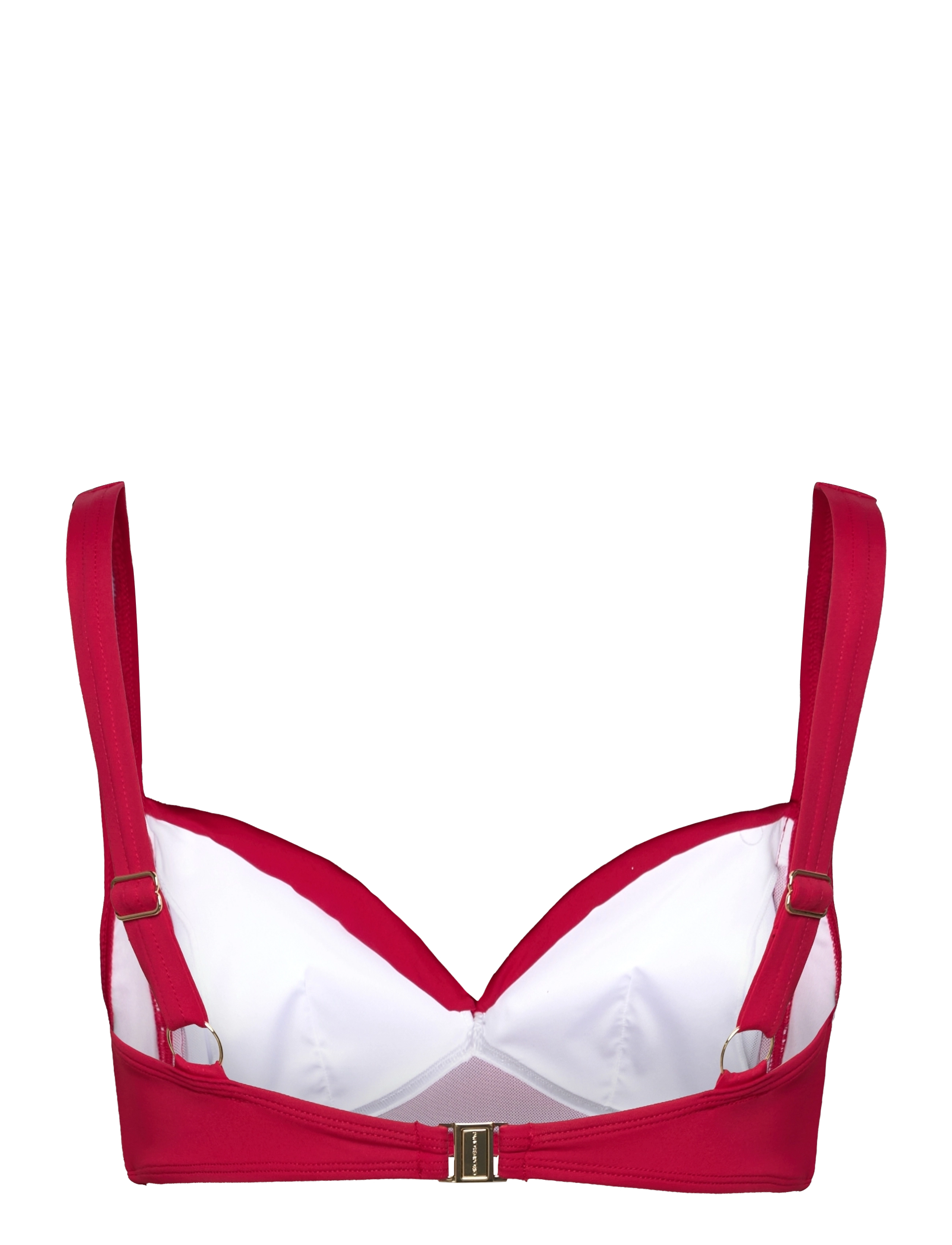 Panos Emporio - Medea Solid Top - push-up bikini - lipstick red - 2