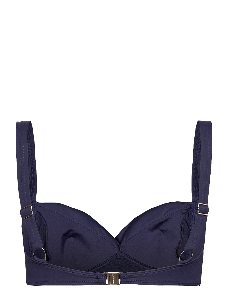 Panos Emporio - Medea Solid Top - pakeliamos bikinio liemenėlės - navy - 2