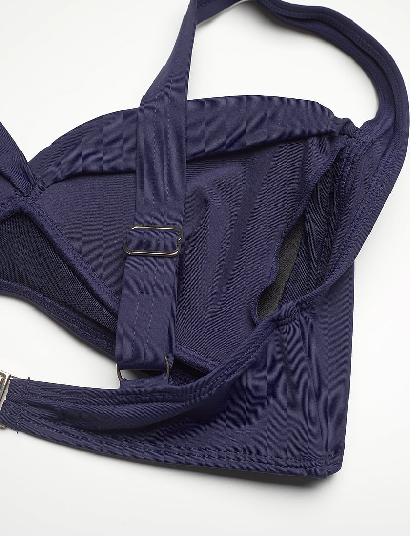 Panos Emporio - Medea Solid Top - pakeliamos bikinio liemenėlės - navy - 4