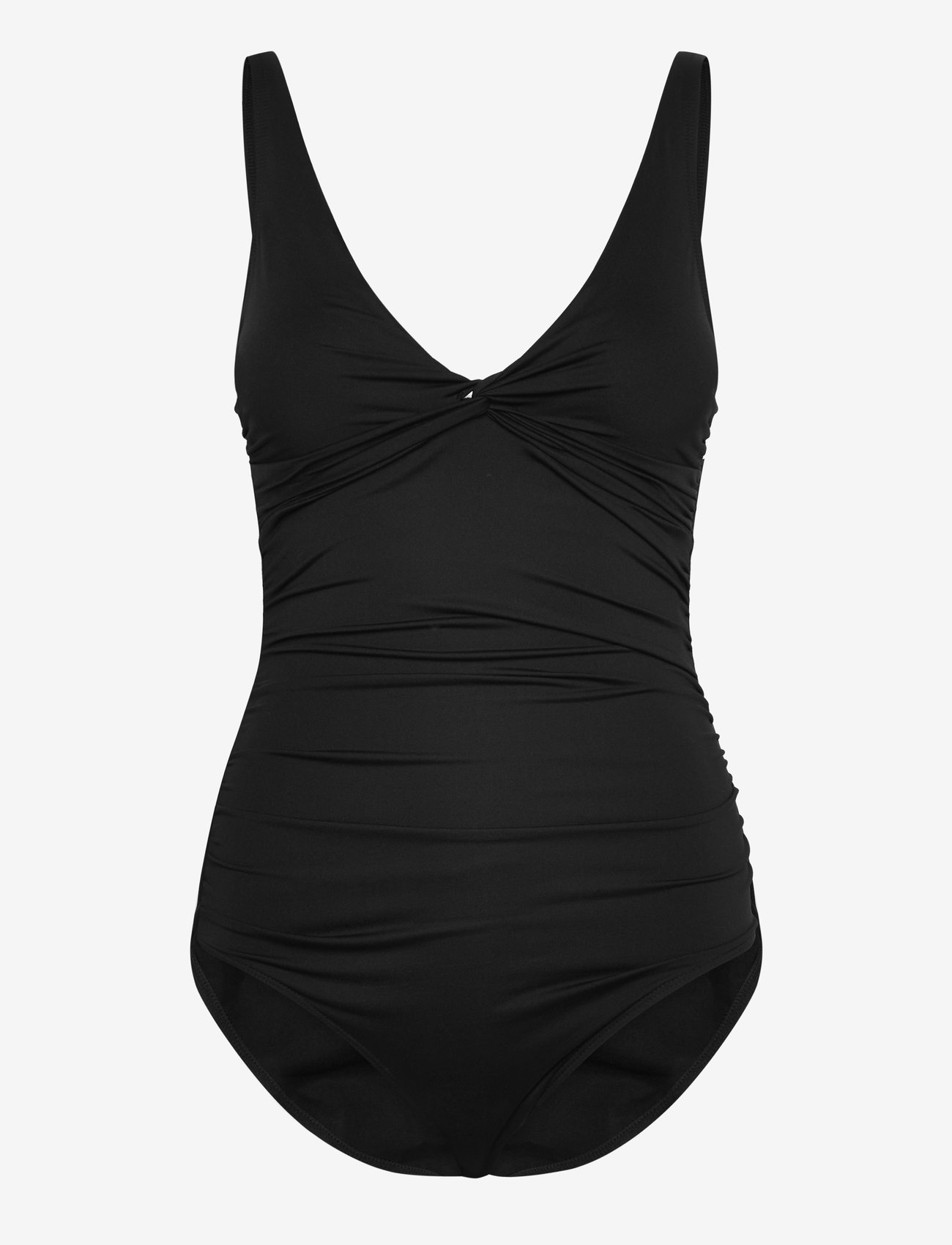 Panos Emporio - Simi Solid Swimsuit Recycled - baddräkter - black - 1