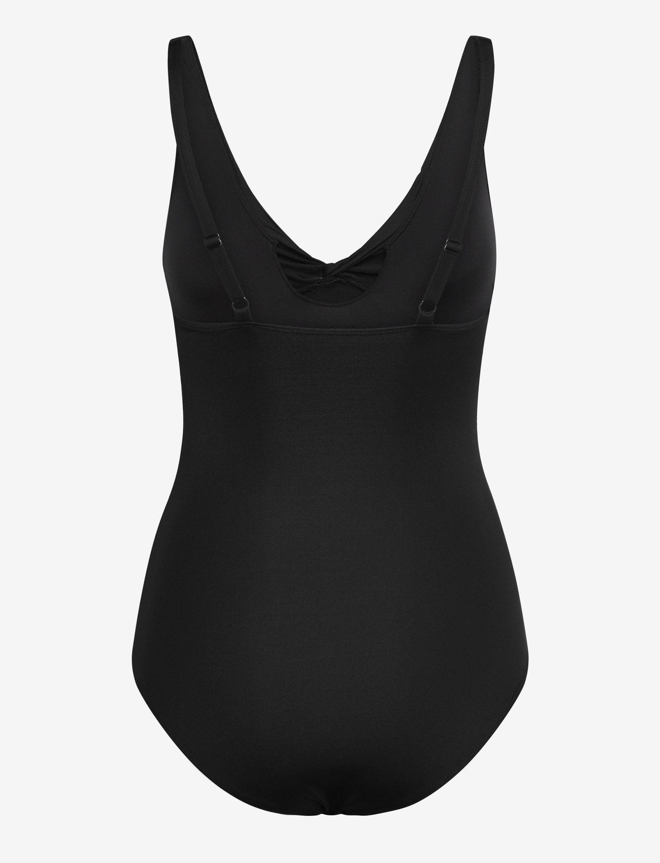 Panos Emporio - Simi Solid Swimsuit Recycled - baddräkter - black - 2