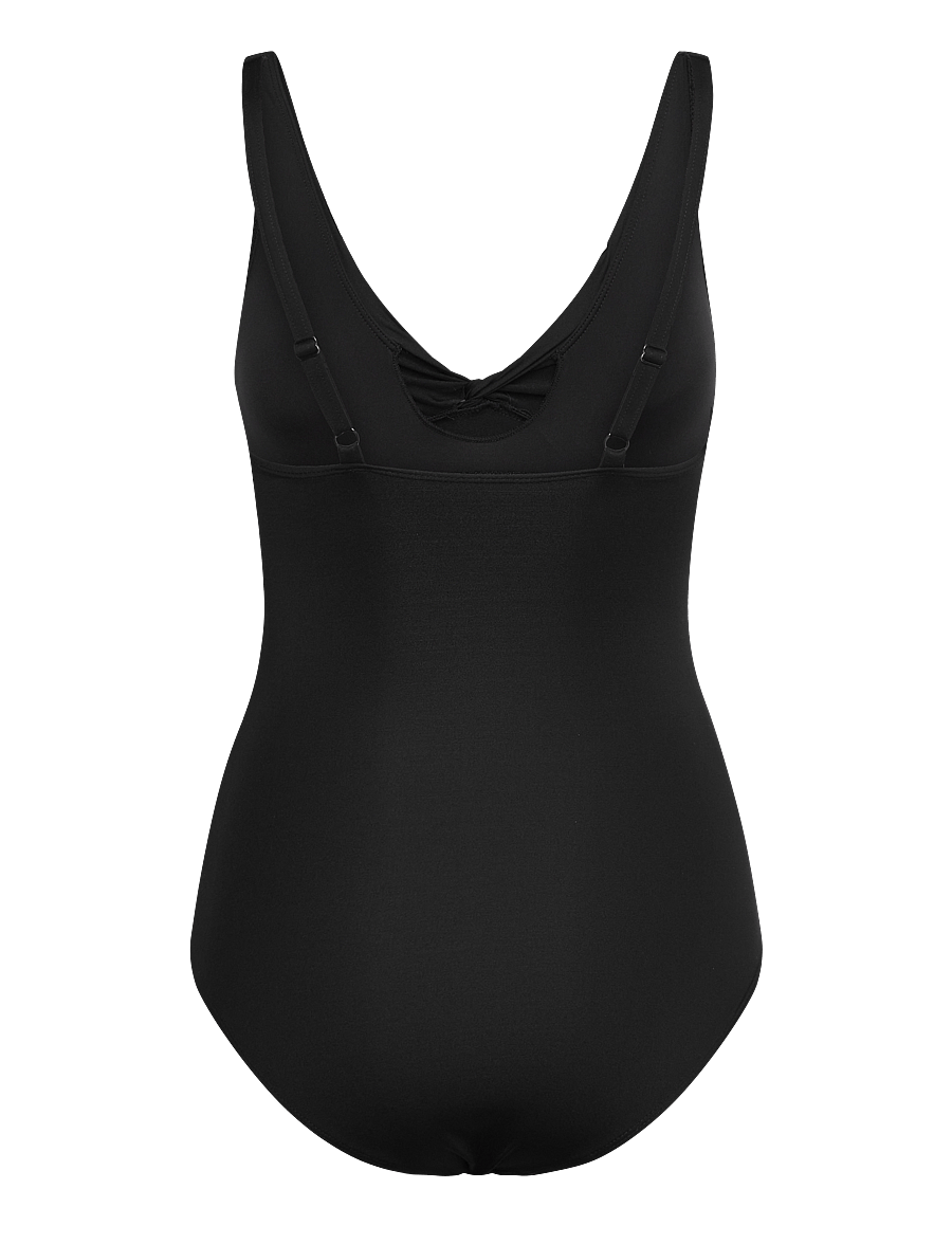 Panos Emporio - Simi solid Swimsuit - badeanzüge - black - 2