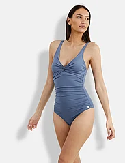 Panos Emporio - PANOS EMPORIO SIMI SOLID SWIMSUIT - badedragter - captains blue - 2
