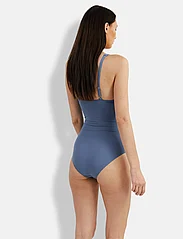 Panos Emporio - PANOS EMPORIO SIMI SOLID SWIMSUIT - badedragter - captains blue - 4