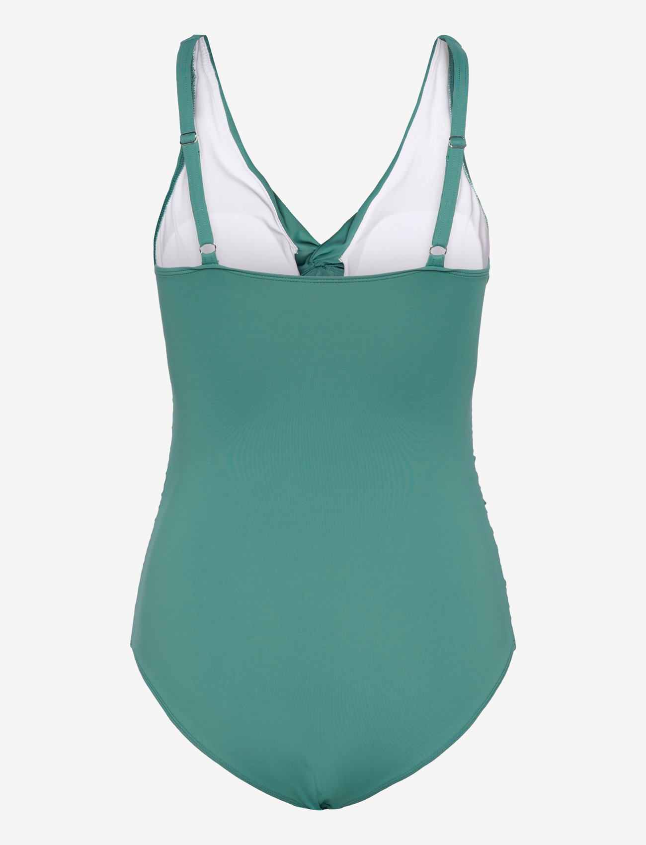 Panos Emporio - Simi Solid Swimsuit Recycled - swimsuits - deep jungle - 2