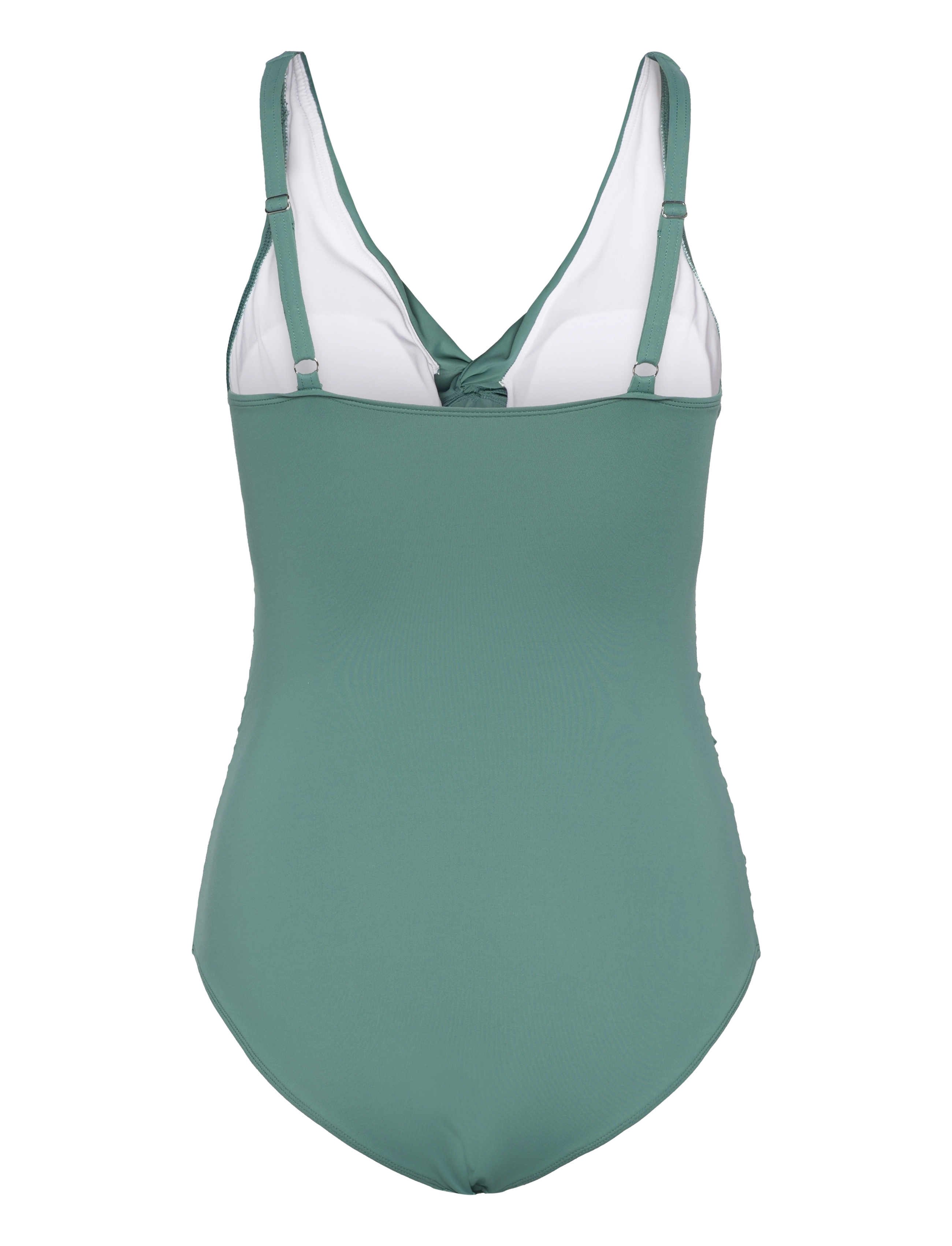 Panos Emporio - Simi solid Swimsuit - badedragter - deep jungle - 2