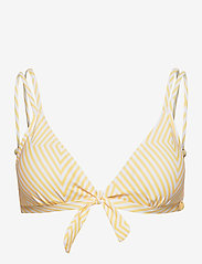 Panos Emporio - SUNBEAM ALEXIS TOP - trikampio formos bikinio liemenėlės - soft yellow - 0
