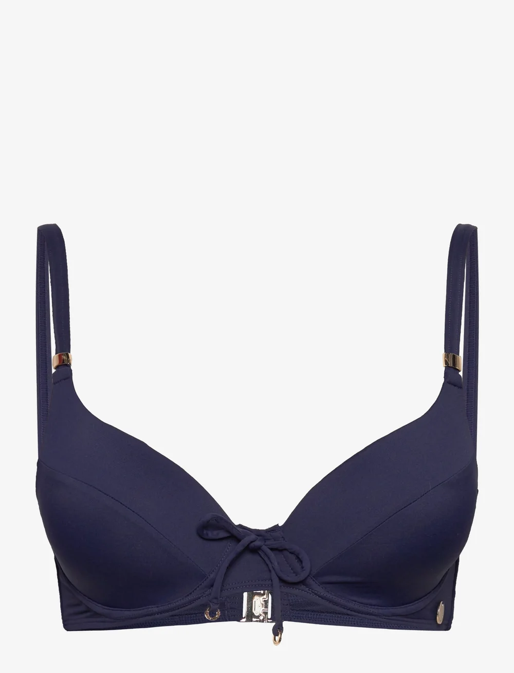 Panos Emporio - Lydia Solid Top - push-up-bikinis - navy - 1