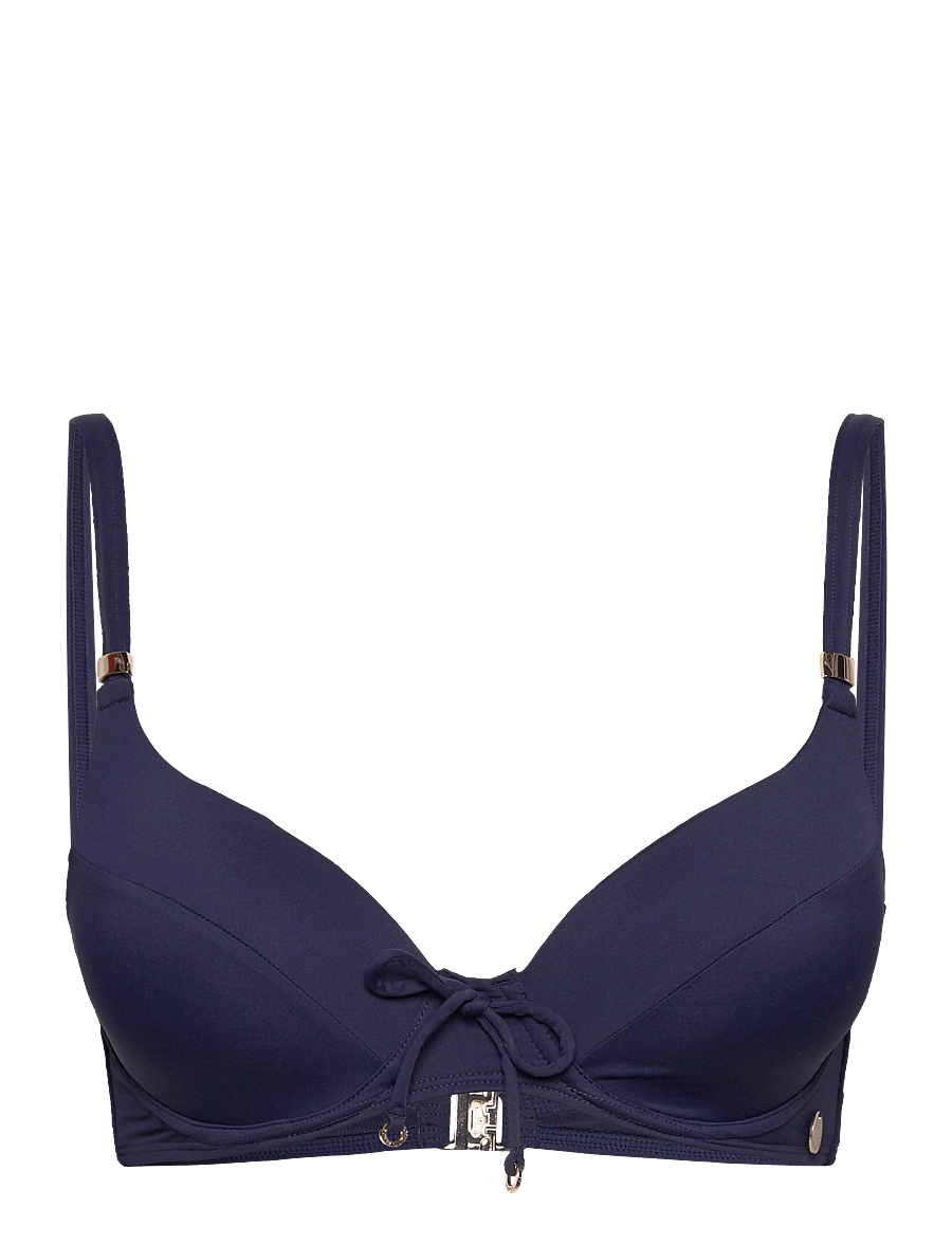 Panos Emporio - Lydia Solid Top - push-up bikinier - navy - 1