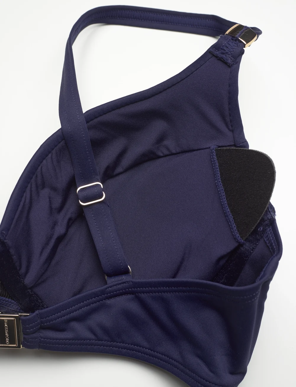 Panos Emporio - Lydia Solid Top - push-up-bikinis - navy - 4