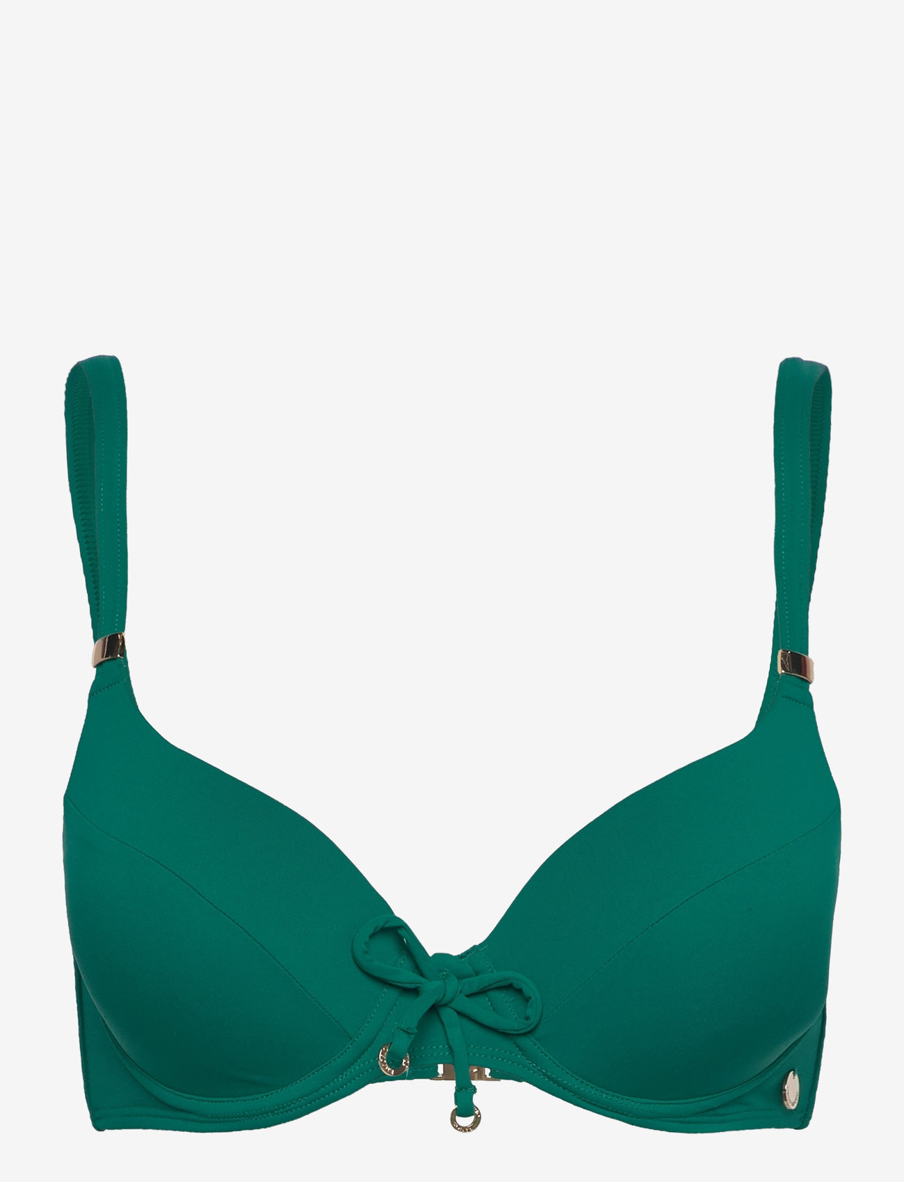 Panos Emporio - Lydia Solid Top - push-up bikini - peacock - 0