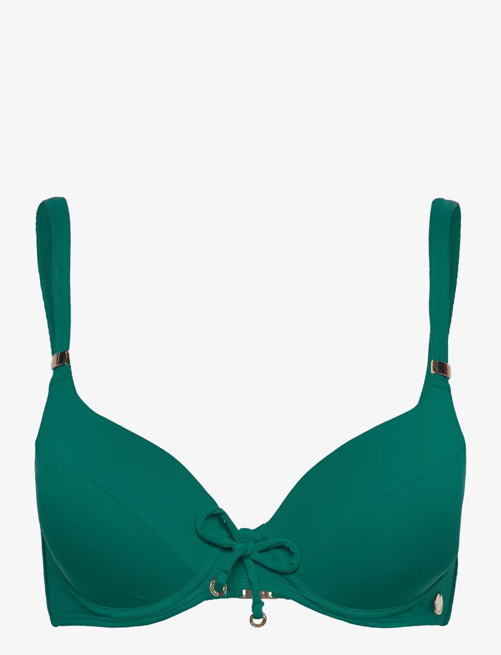 Panos Emporio - Lydia Solid Top - push-up-bikinis - peacock - 1