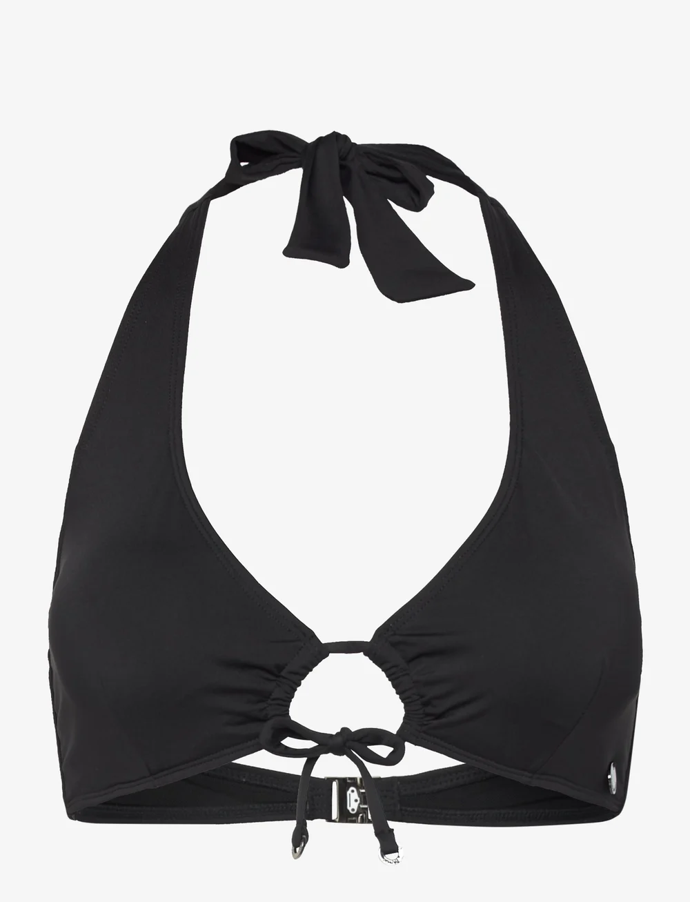 Panos Emporio - Daphne Solid Top - trekantsbikinier - black - 1