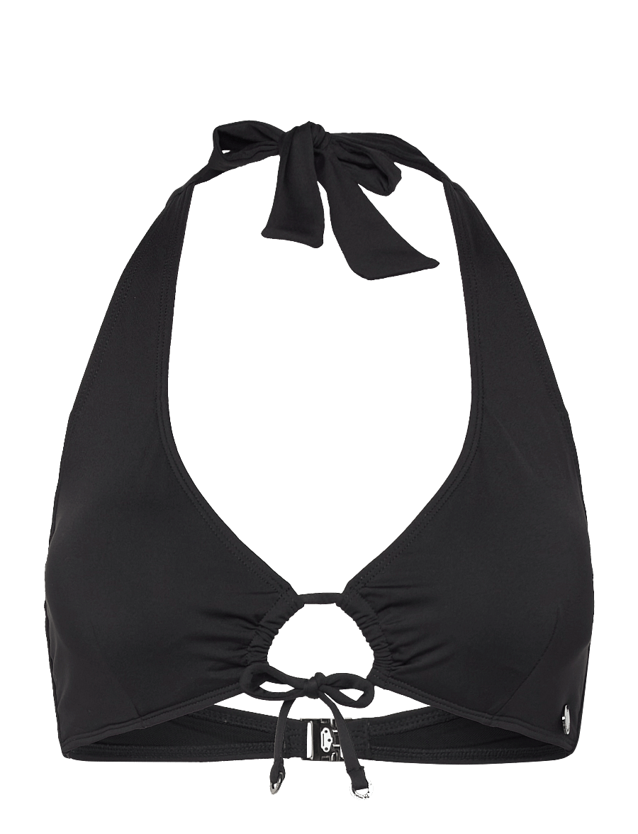 Panos Emporio - Daphne Solid Top - Þríhyrnings bikini - black - 1