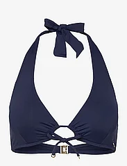 Panos Emporio - Daphne Solid Top - triangelformad bikinis - navy - 0