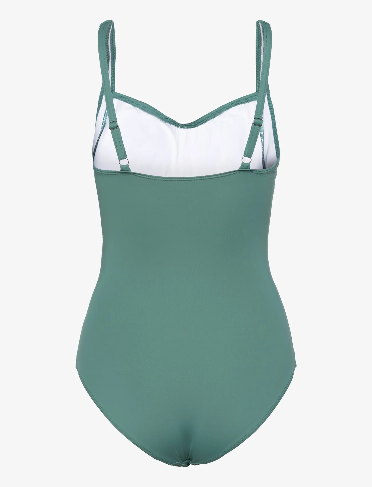 Panos Emporio - Potenza Solid swimsuit - swimsuits - deep jungle - 1