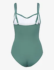 Panos Emporio - Potenza Solid swimsuit - plus size - deep jungle - 1