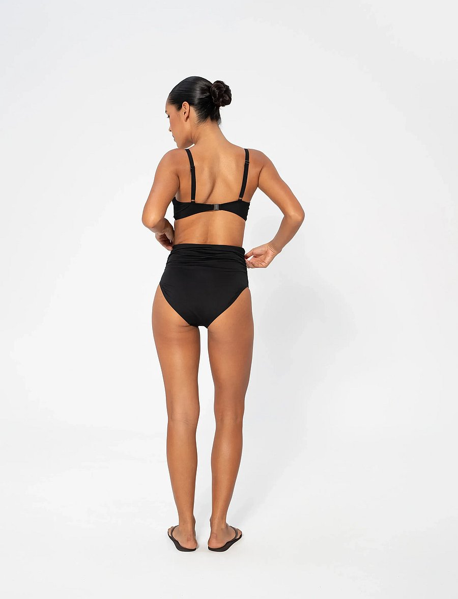 Panos Emporio - Chara Solid Bottom - bikinihosen mit hoher taille - black - 5