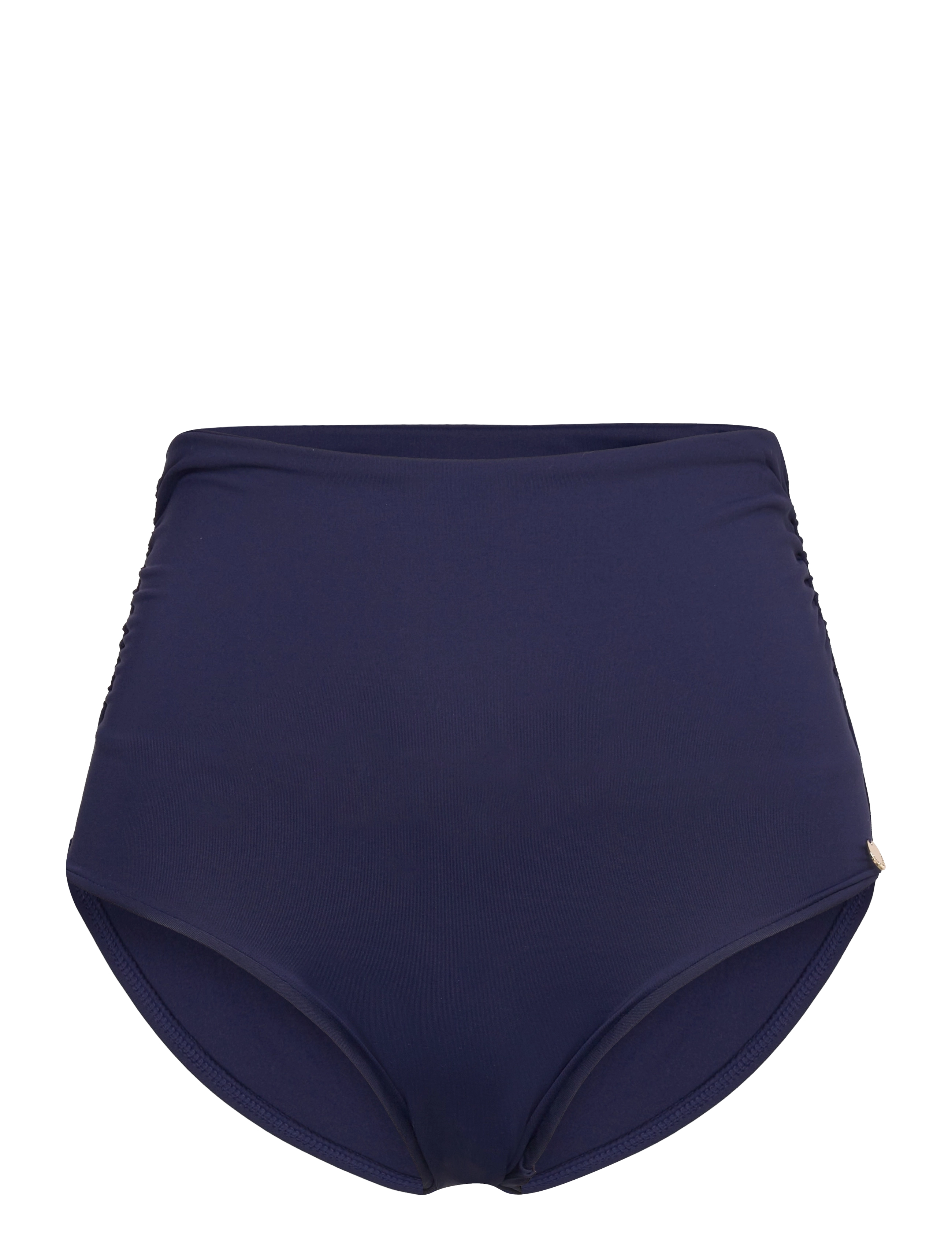 Panos Emporio Chara Solid Bottom, 36, Bikini Unterteile, Marineblau - High Waist Bikinis, Frauen