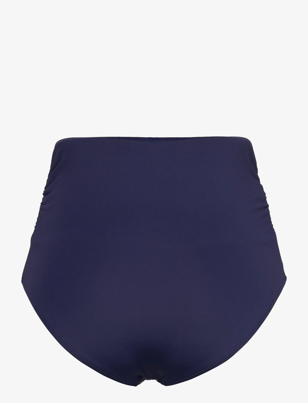 Panos Emporio - Chara Solid Bottom - bikinibroekjes met hoge taille - navy - 1