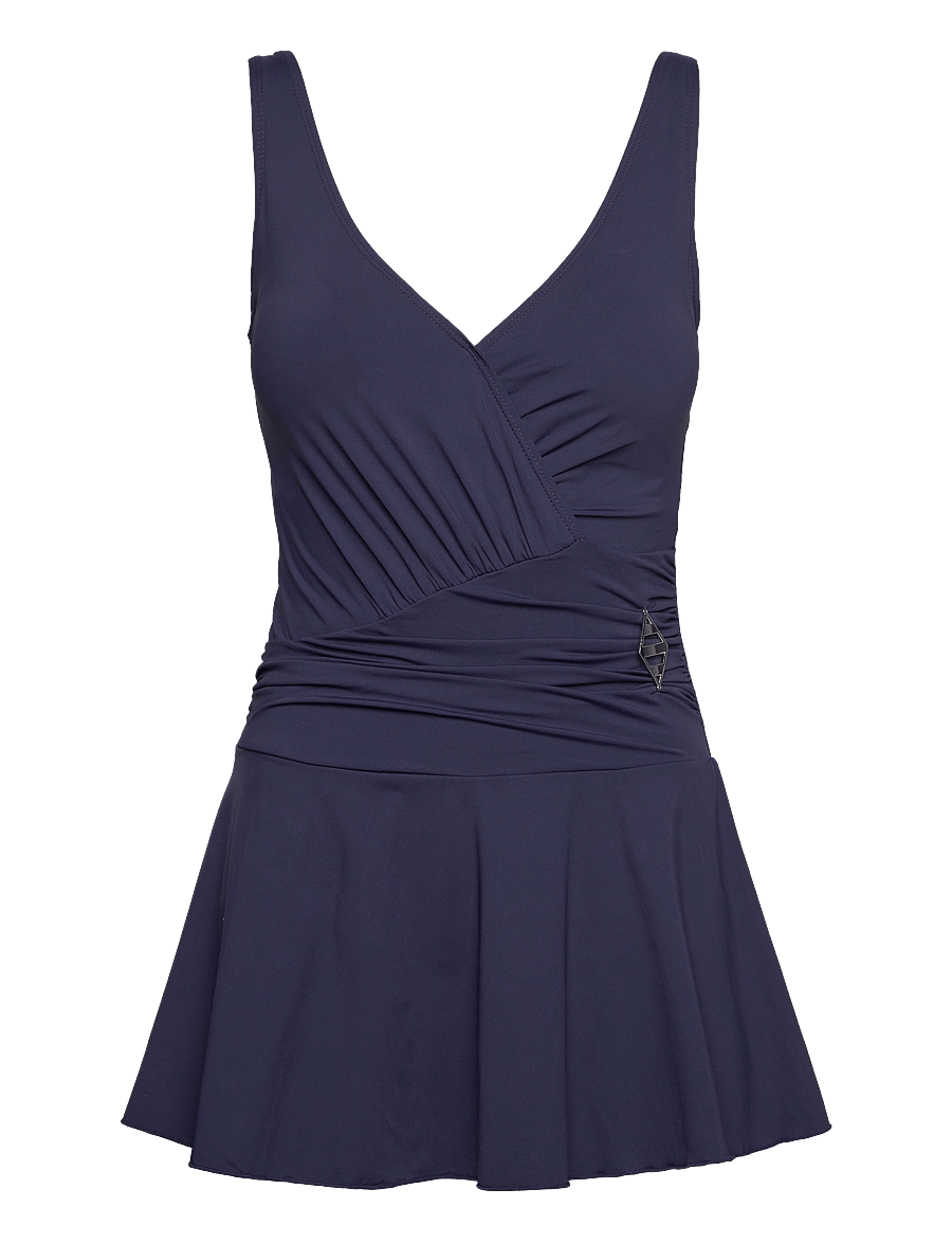 Panos Emporio - Venezia Solid Swimsuit - swimsuits - navy - 1