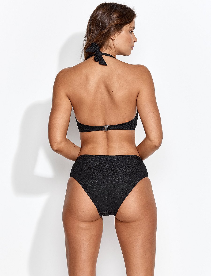 Panos Emporio - Diva Olympia Bottom - bikini ar augstu vidukli - black - 3